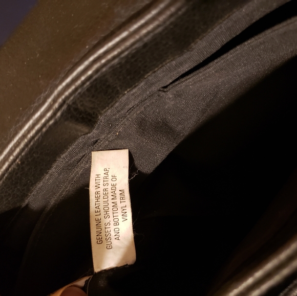 Black leather purse - Picture 5 of 5